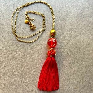 JCrew Tassel Necklace